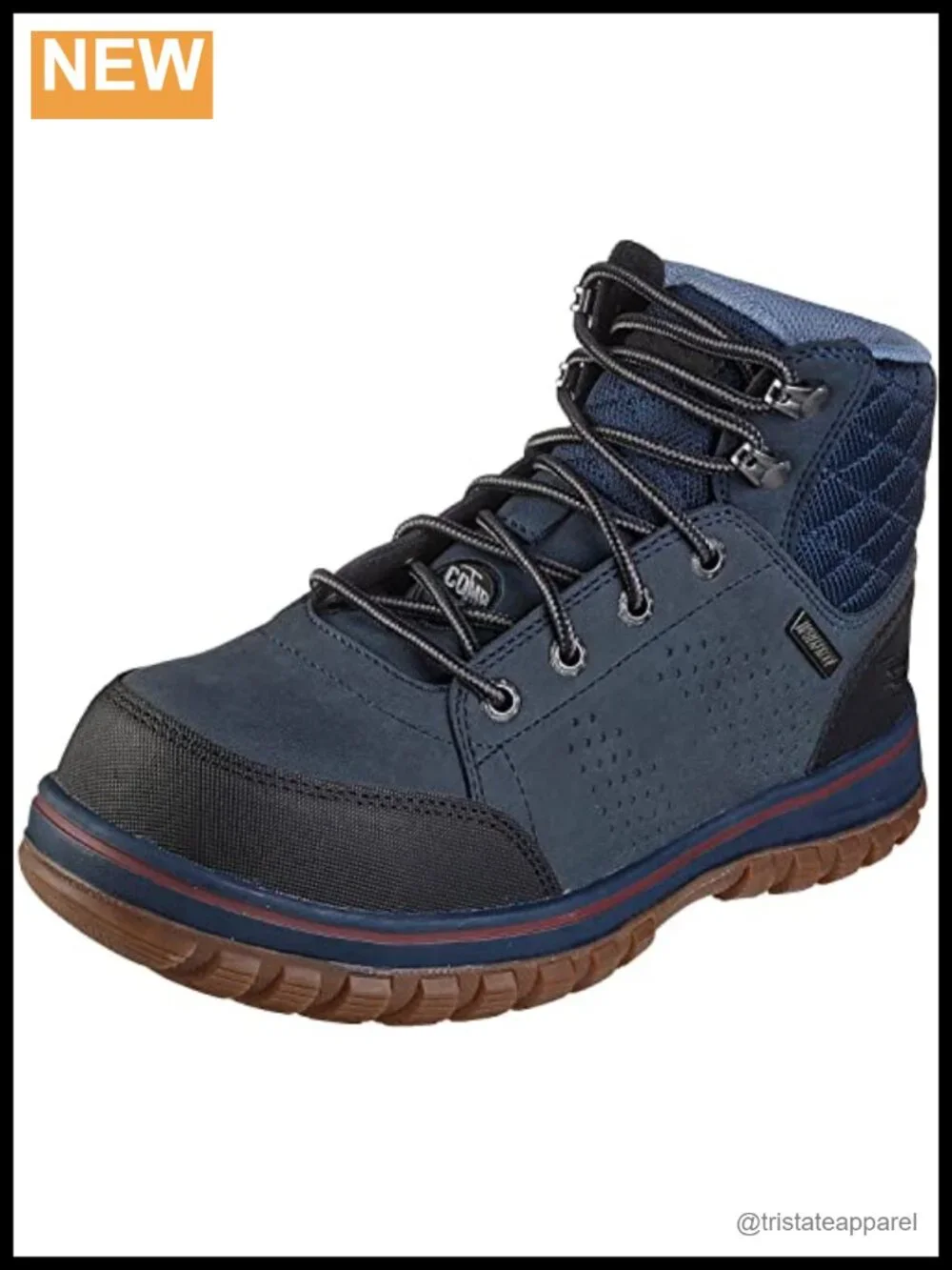 Women's Waterproof Work & Utility Hiking Boots with Memory Foam
